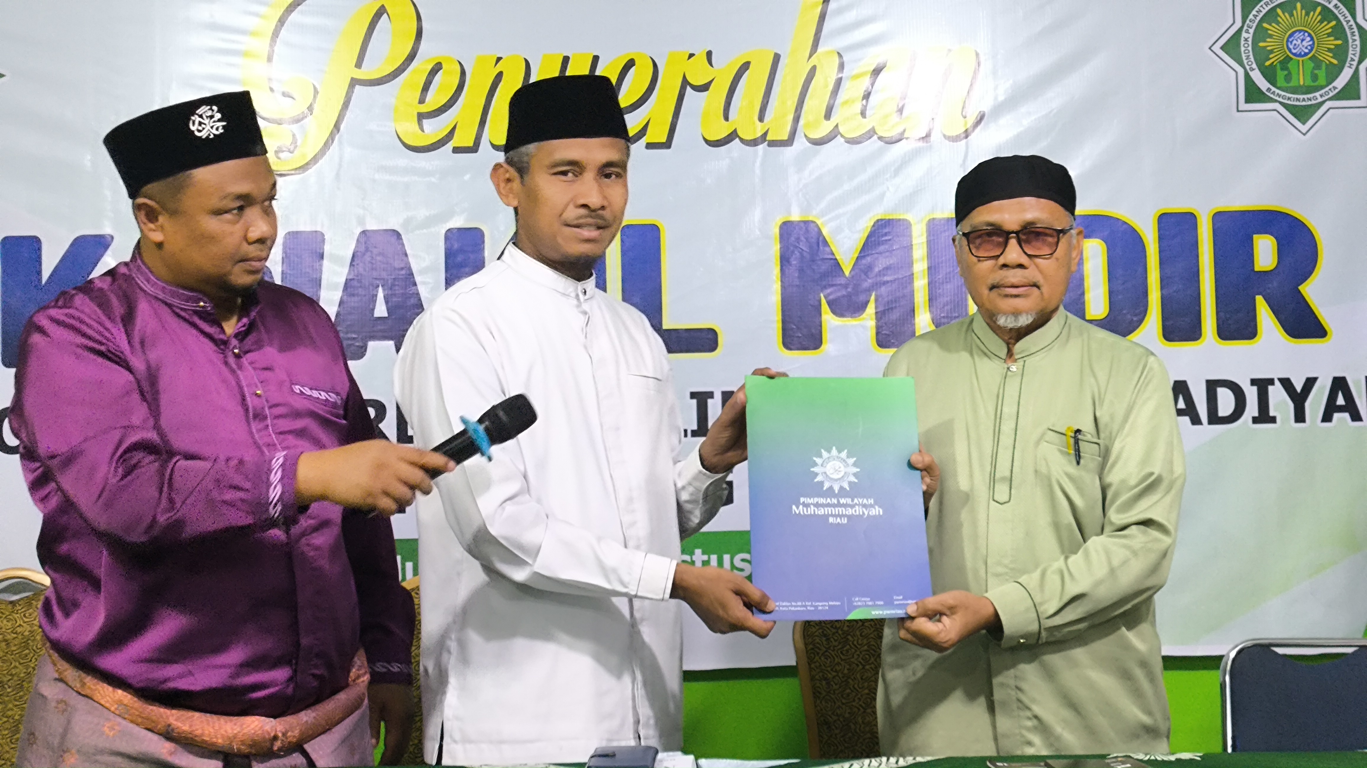 Pengangkatan Wakil Mudir Jadi Tonggak Baru Kemajuan Pondok Pesantren Mu'allimin Bangkinang
