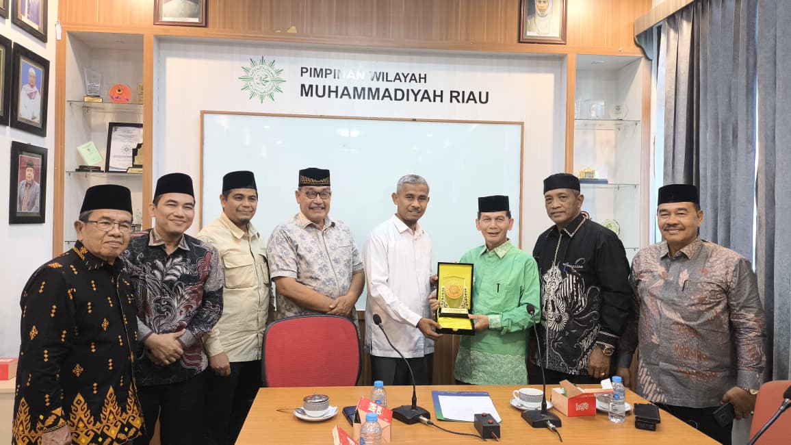 Lembaga Wali Nanggroe Aceh Kunjungi PWM Riau, Bahas Adat, Keislaman, Hutan Adat, dan Penguatan Sinergi