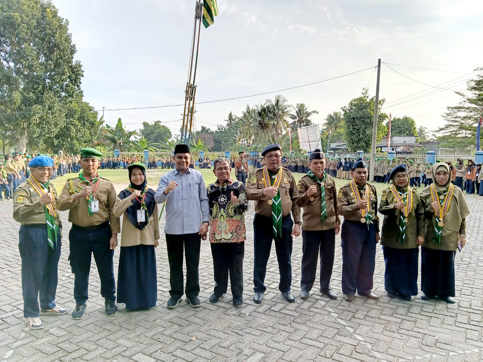 Semarak Milad ke-114 Muhammadiyah, Perkemahan Besar Pandu Pengenal Hizbul Wathan se-Riau Tahun 2026 Resmi Dibuka